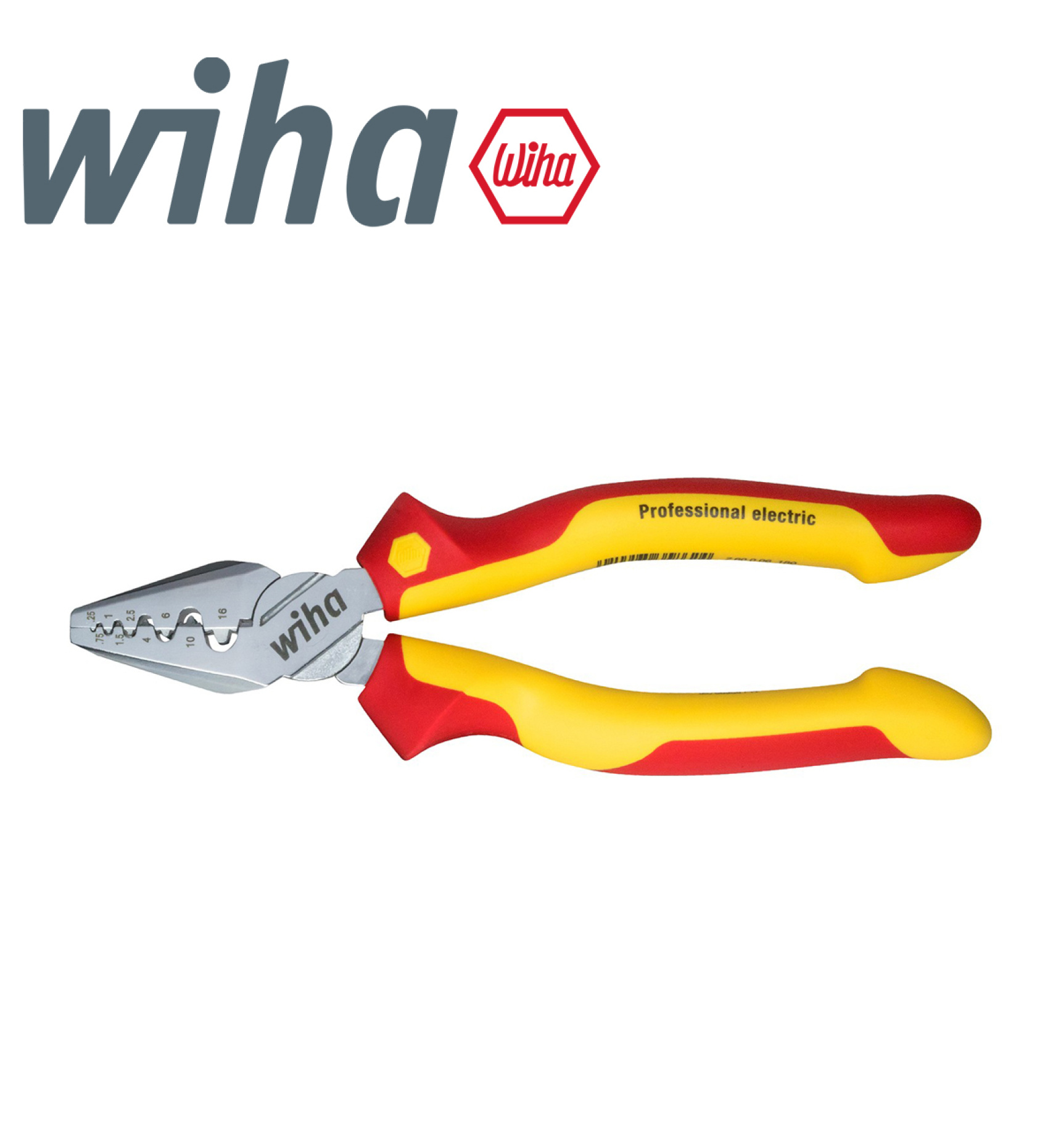 KLIJEŠTA KRIMP VDE 180 MM 0,25-16 MM WIHA