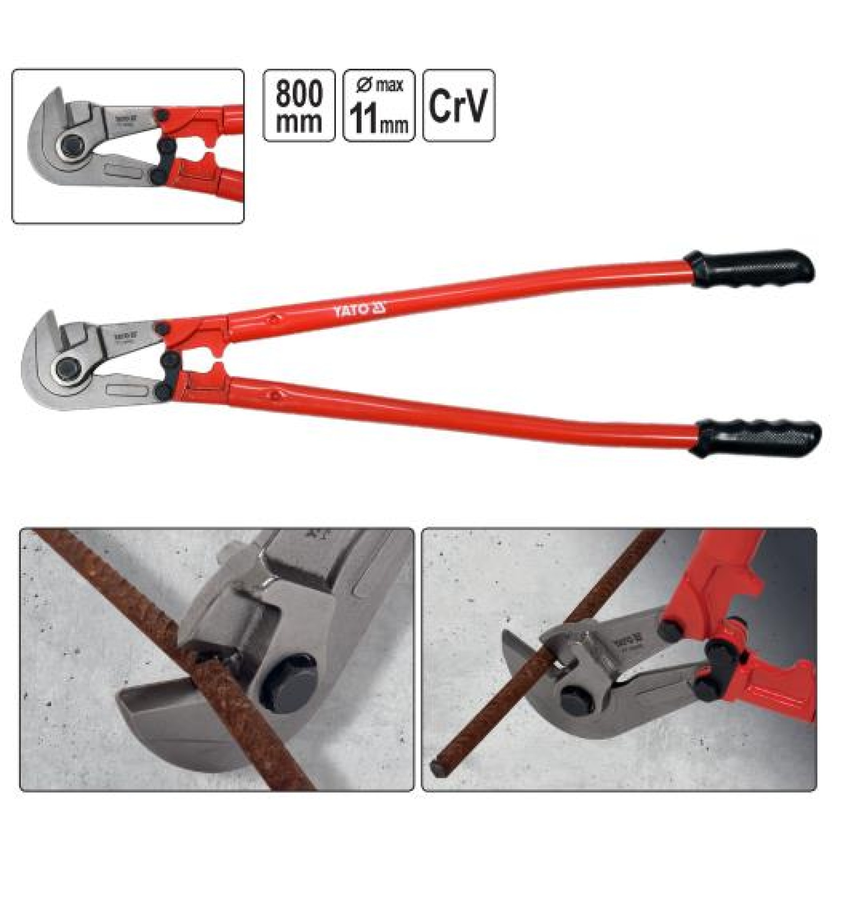 KLIJEŠTA ZA ARMATURU 800MM YATO YT-18400