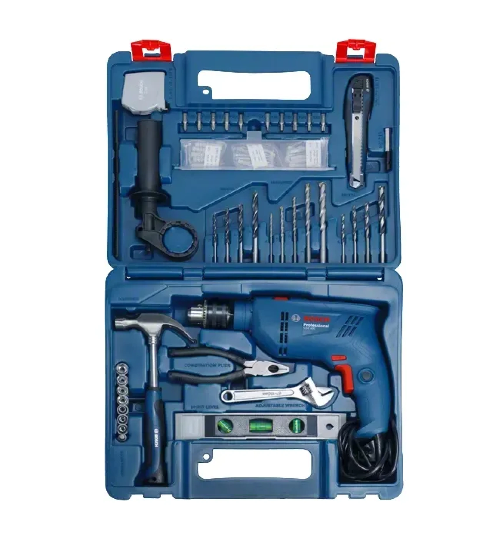 BUŠILICA GSB 600 U SETU SA 100 DIJELOVA