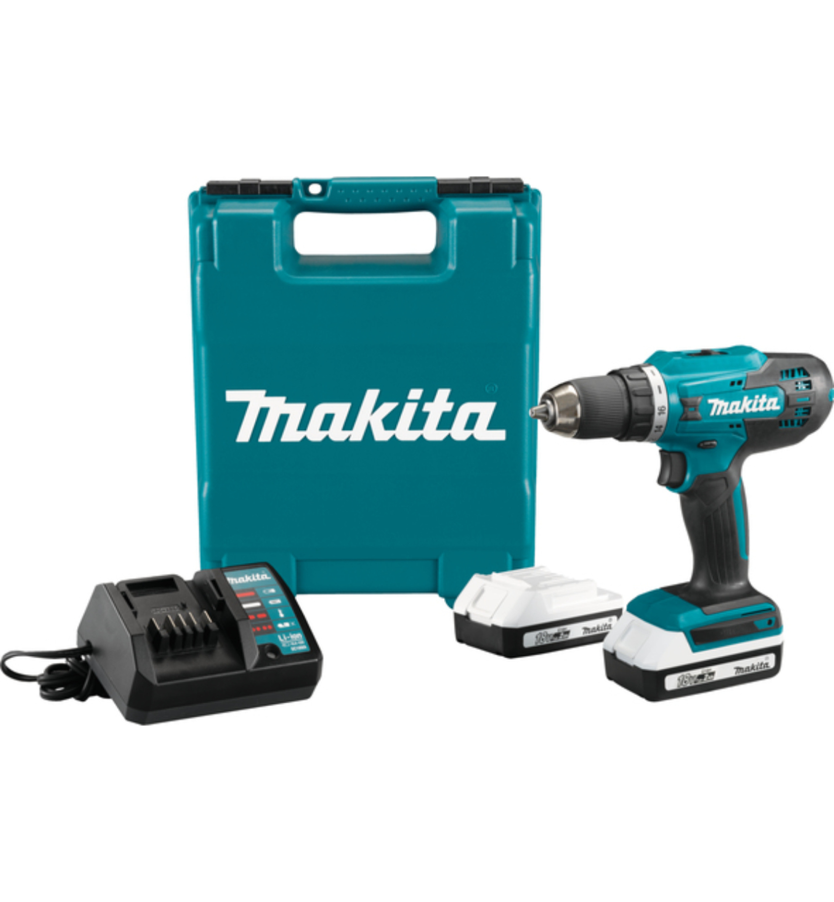 MAKITA BUŠILICA ODVIJAČ AKU 18V/2x2Ah DF488DWAE