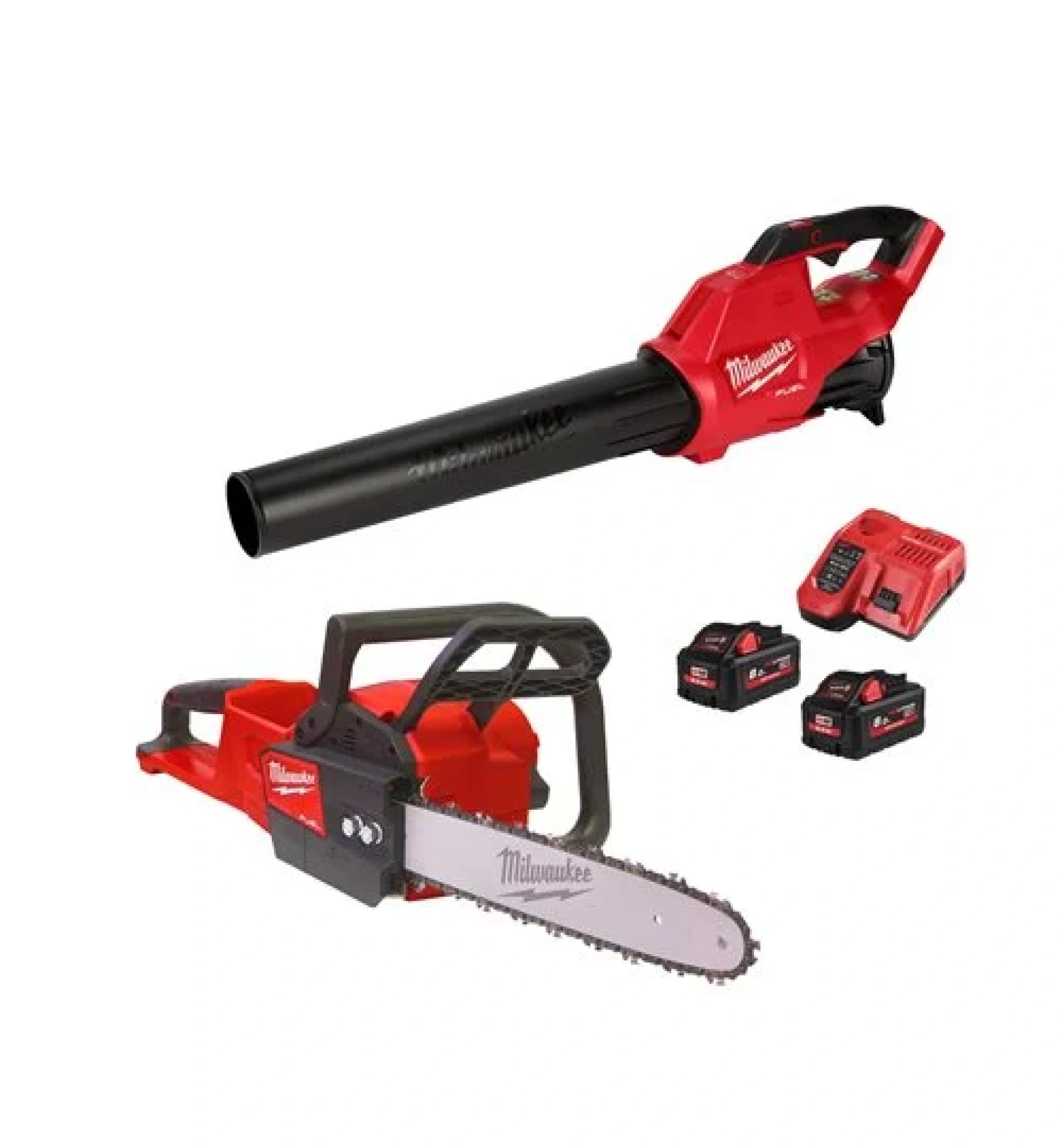 SET AKU PILA 40 CM M18 FCHS-0 FUEL + PUHALO M18 FBL-0 – M18 FPP2OP2-802 MILWAUKEE 050216584