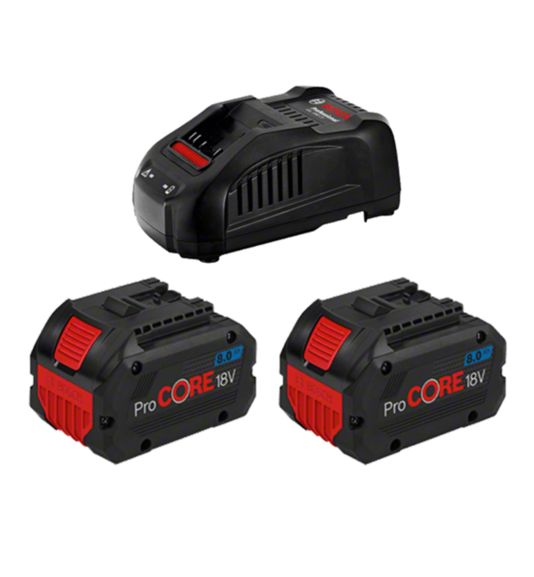 Set punjač GAL 1880 CV + 2x baterija ProCORE 18V/8.0Ah